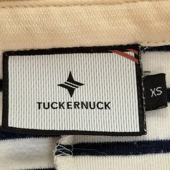 Tuckernuck Navy Stripe Ashton Knit Polo Mini Shift Dress size XS - Picture 13 of 16